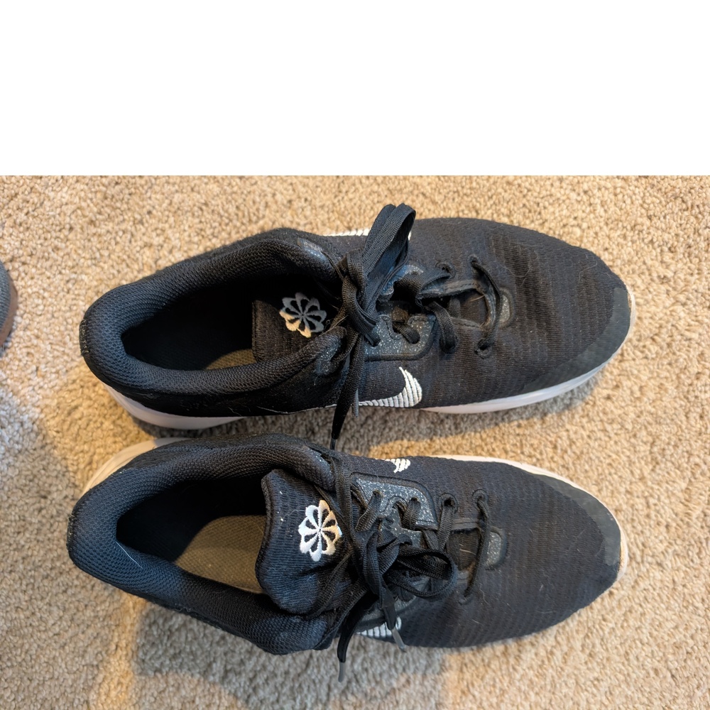 Nike black running shoes - size 9.5